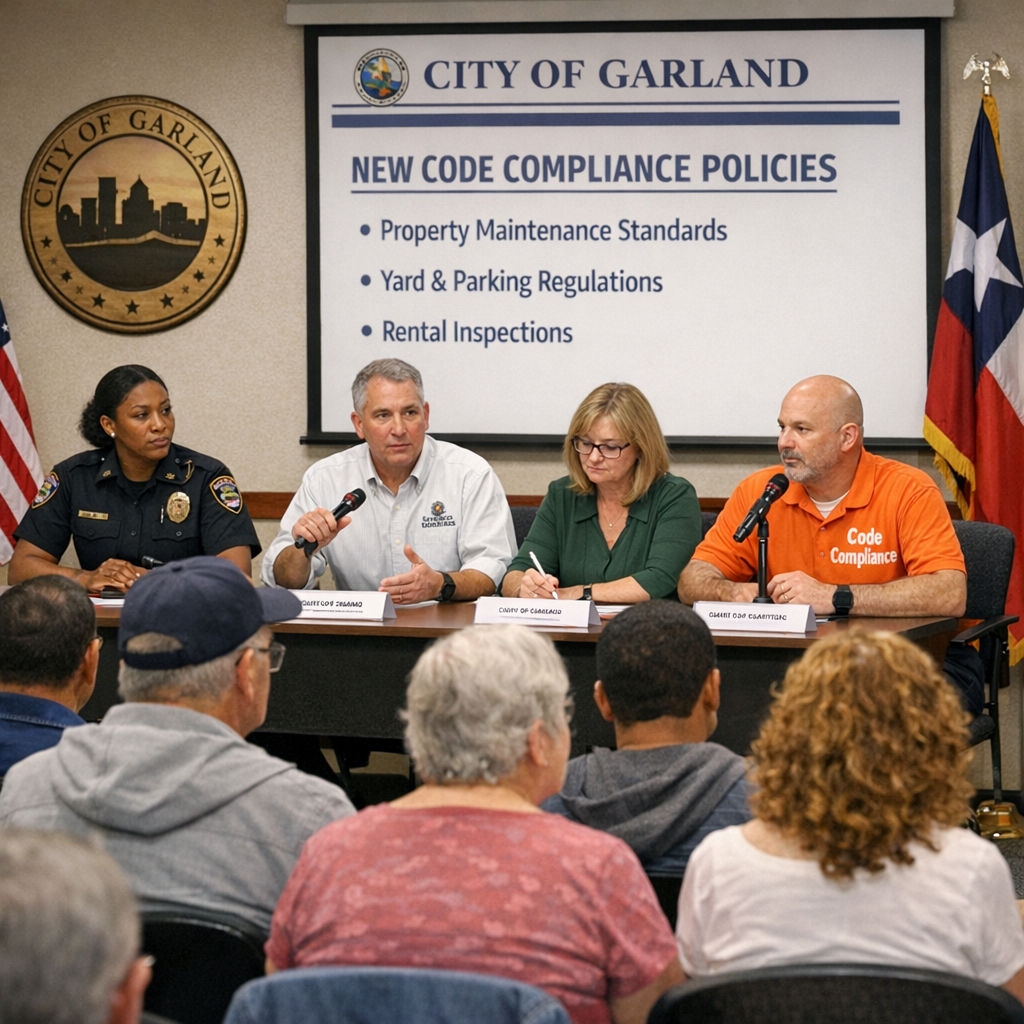 Garland’s New Civil Enforcement Program Aims to Enhance Community Standards