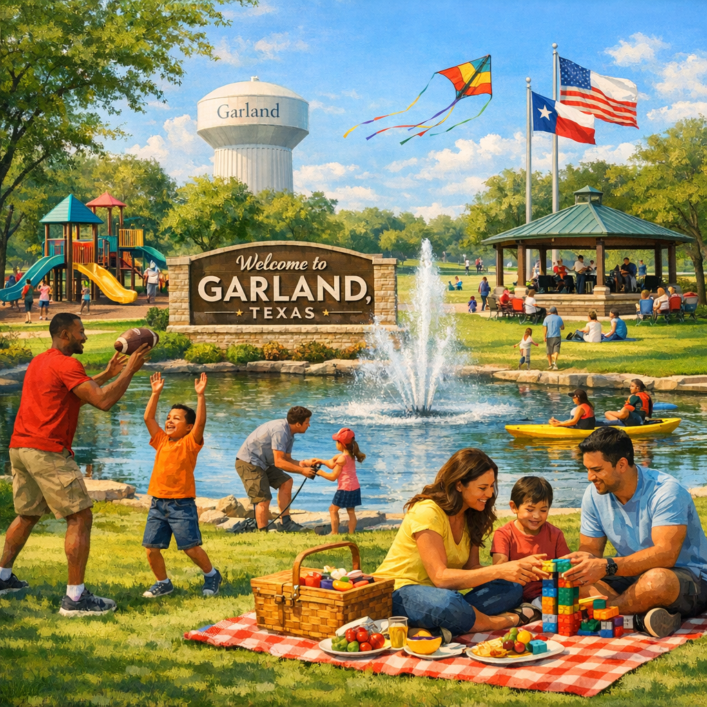 Discover Garland’s Parks and Recreation Gems