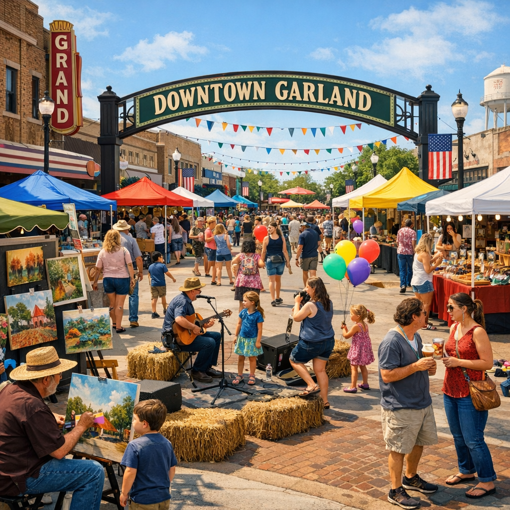 Exploring Garland’s Vibrant Arts and Culture Scene