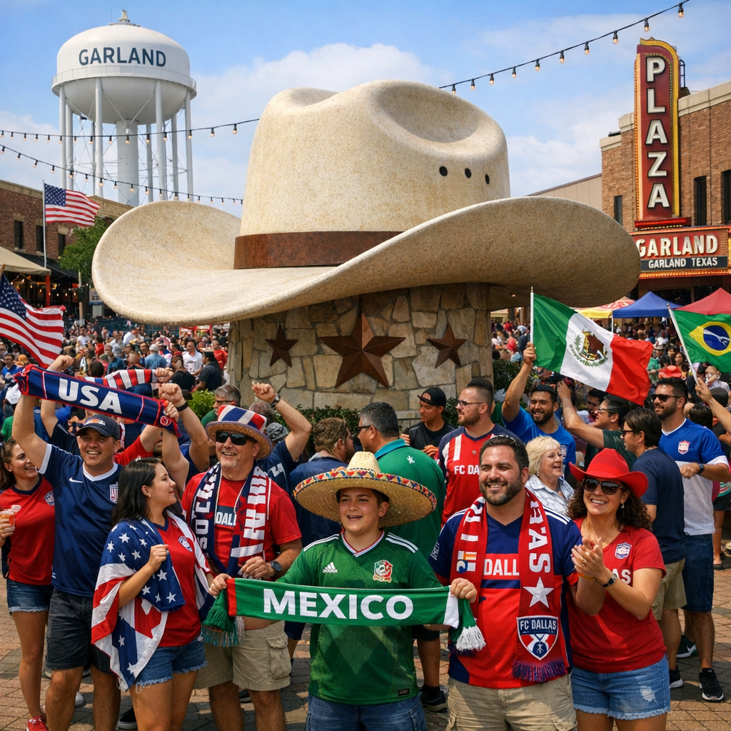 Garland Embraces Global Stage with FIFA World Cup Festivities
