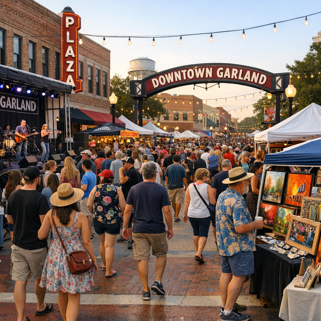 Exploring Garland’s Vibrant Arts and Culture Scene