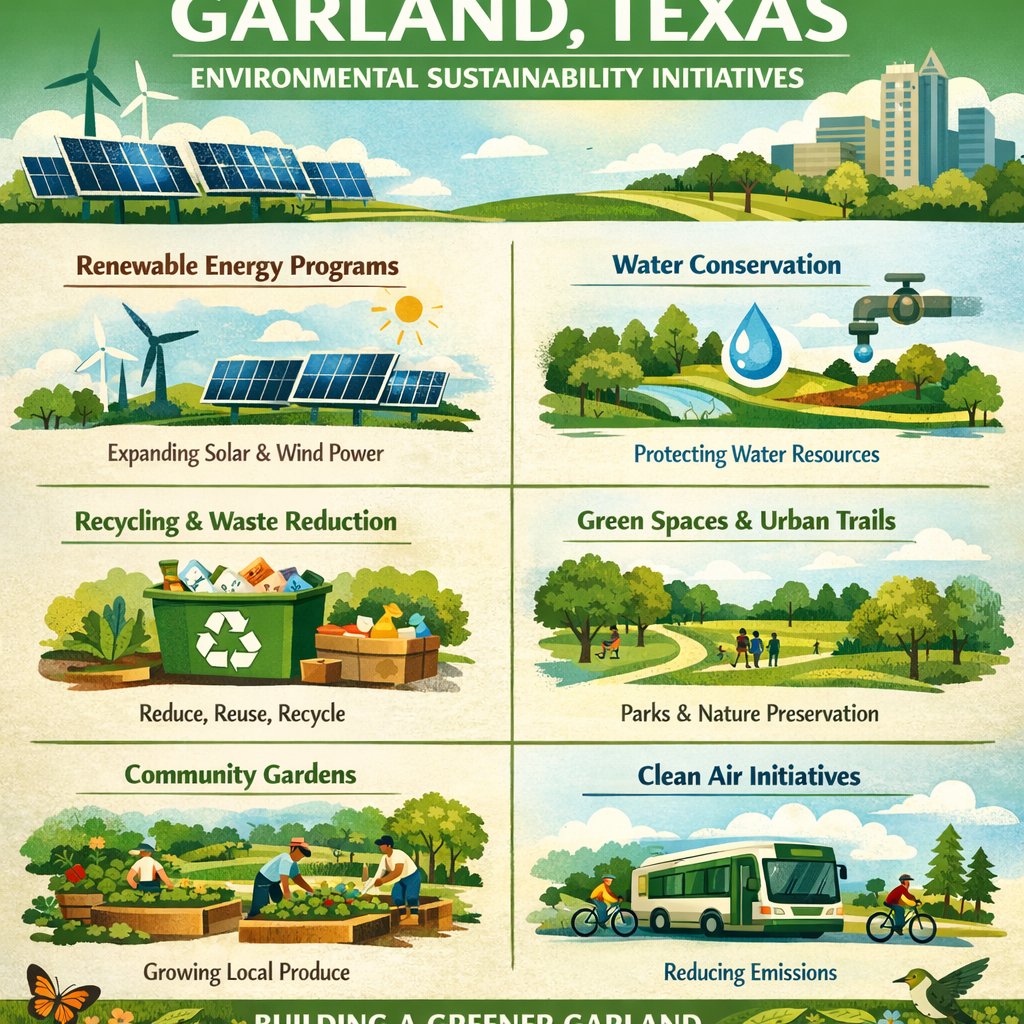 Garland’s Commitment to Environmental Sustainability